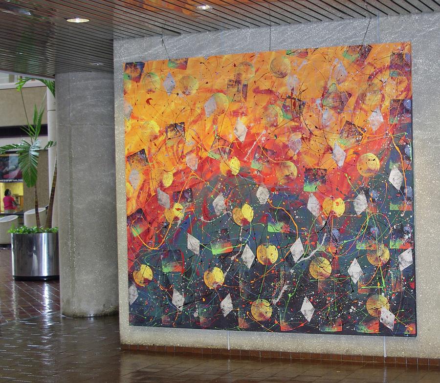 Abstract Painting - P42 by Stuart Peterman Abstract Painting - P42 by Stuart Peterman