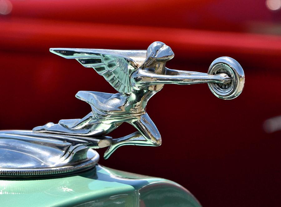 Packard Hood Ornament #1 Photograph by Dean Ferreira