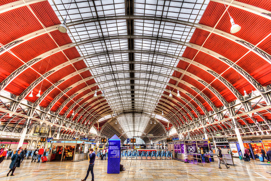 Paddington Station London #1 Photograph by David Pyatt