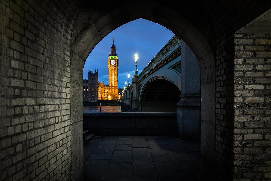 Architecture Photograph - Palace of Westminster #1 by Botond Buzas