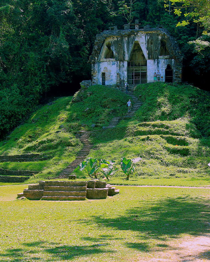 Palenque Archeological Site #2 Photograph by Robert McKinstry