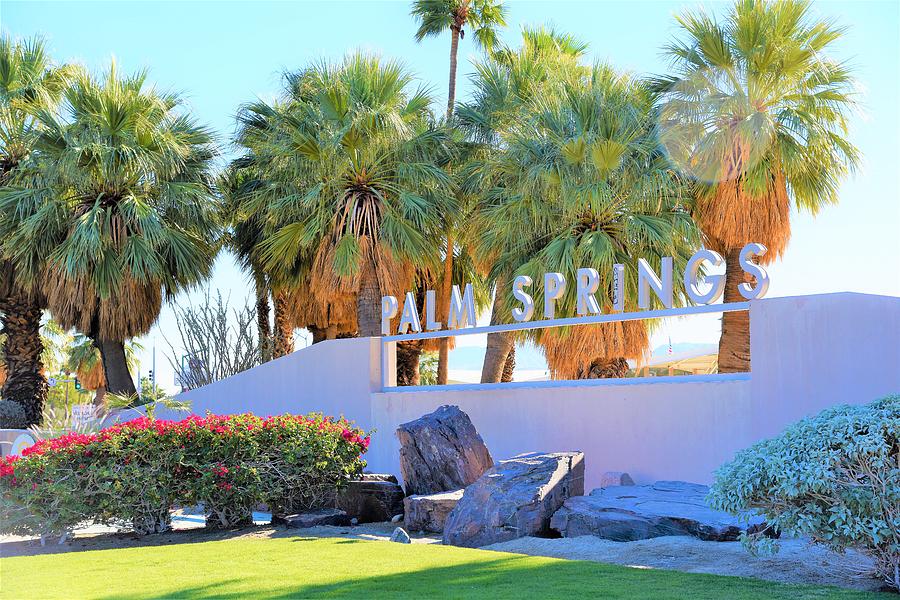 Palm Springs Welcome #1 Photograph by Lisa Dunn