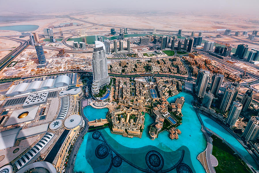 Panorama Emirates Dubai Uae Photograph