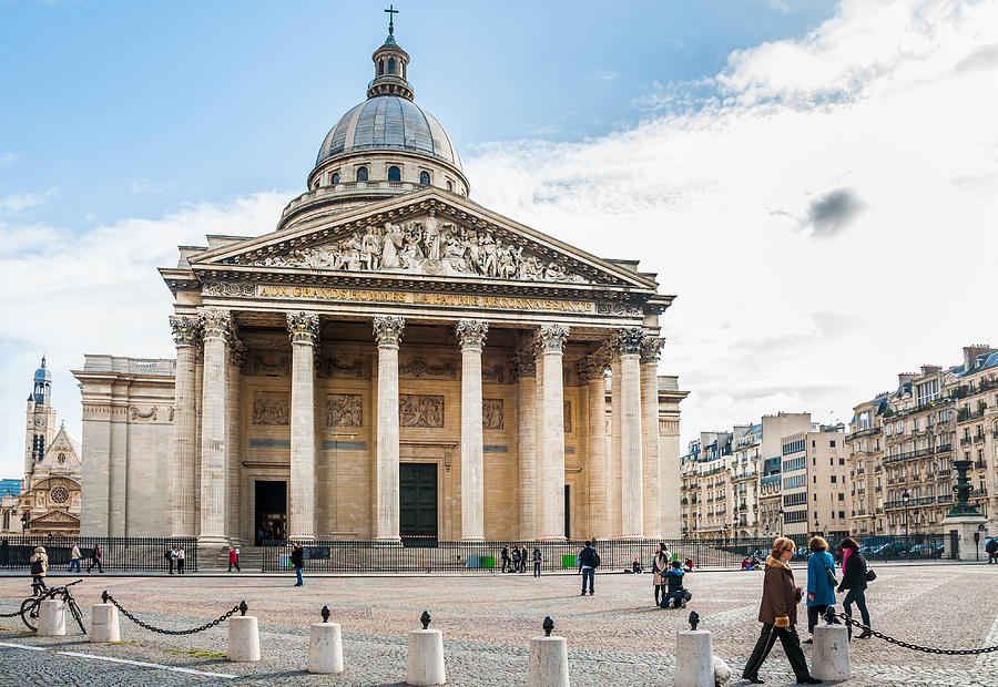 Pantheon in Paris #1 Photograph by Alain De Maximy