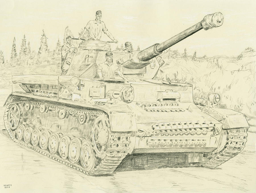 Pz 4 рисунок