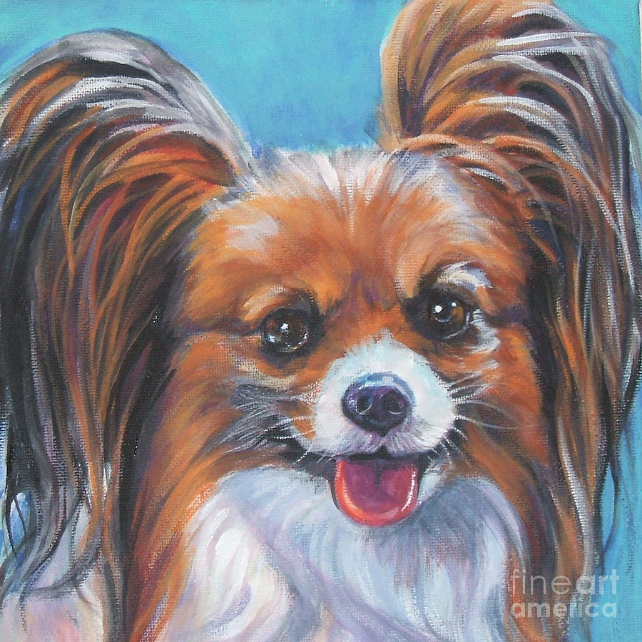 Papillon #1 Painting by Lee Ann Shepard
