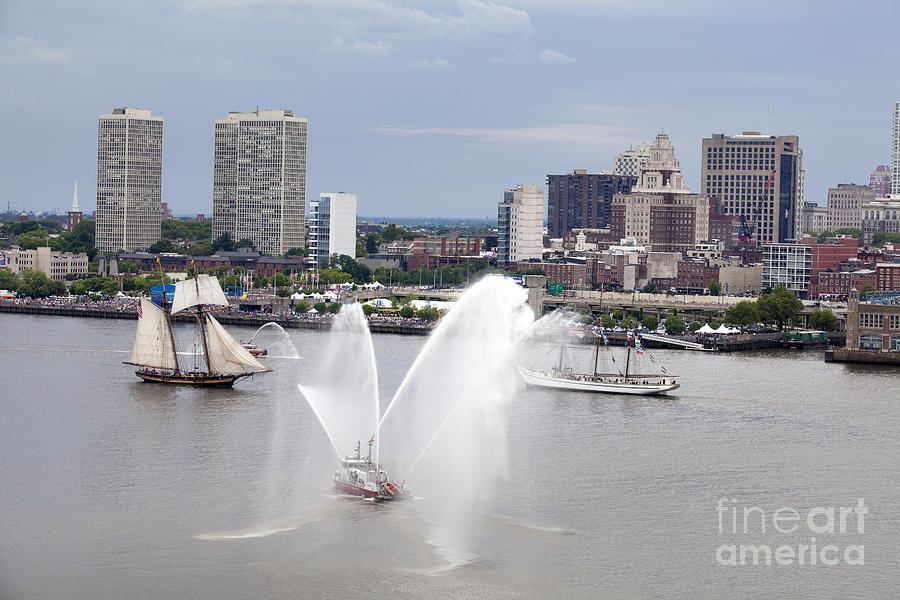 Parade of Sails Philadelphia Photograph by Anthony Totah Fine Art