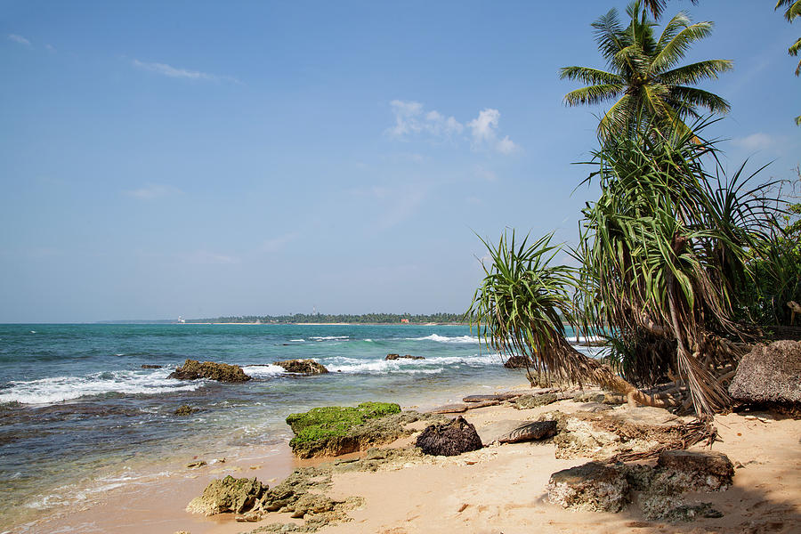 Paradise beach in Sri Lanka #1 Photograph by Gina Koch
