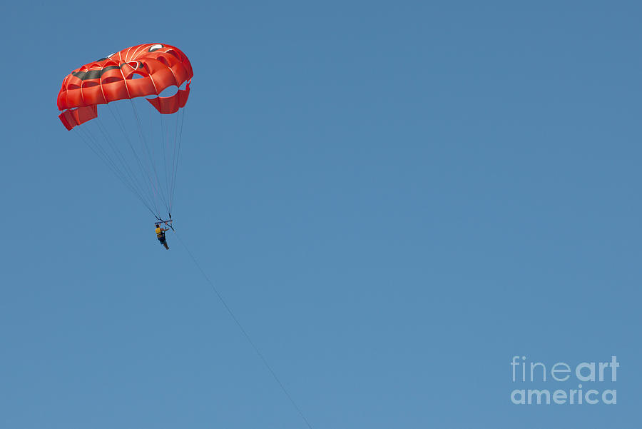 Parasailing #1 Photograph by Anthony Totah