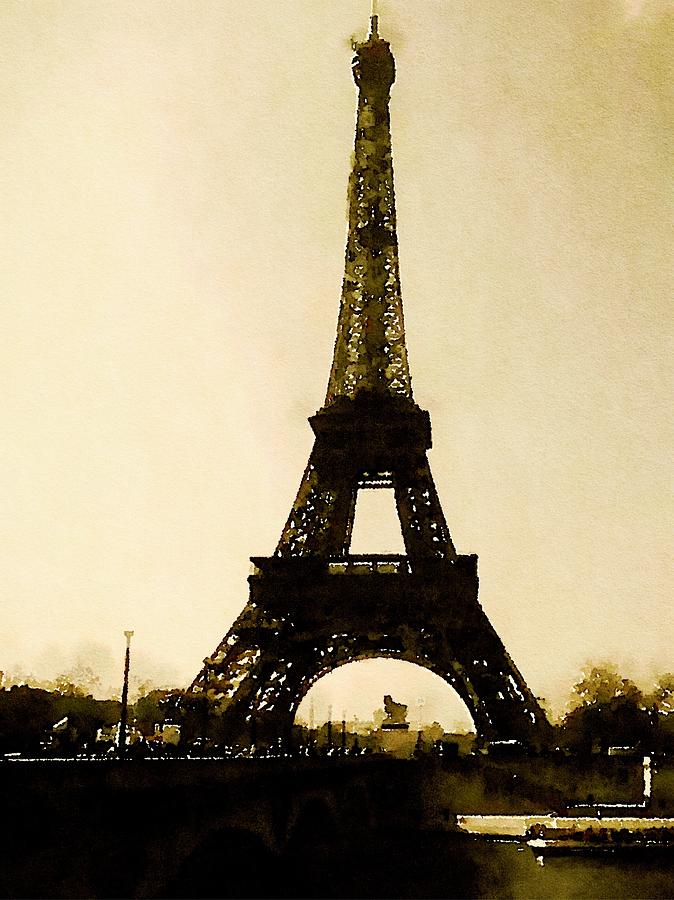 Paris By John Springfield Painting