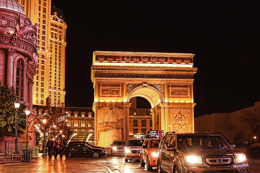 Paris, Las Vegas Photograph by Tatiana Travelways