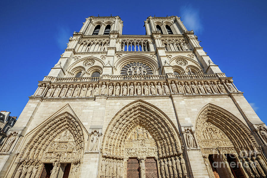 Paris Notre Dame #1 Photograph by Benny Marty
