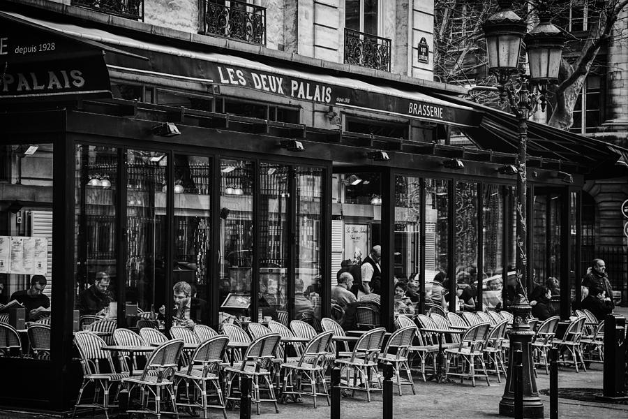 Parisian Cafe #1 Photograph by Andrew Soundarajan
