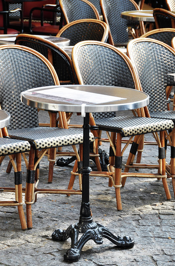 Parisian cafe terrace #1 Photograph by Dutourdumonde Photography