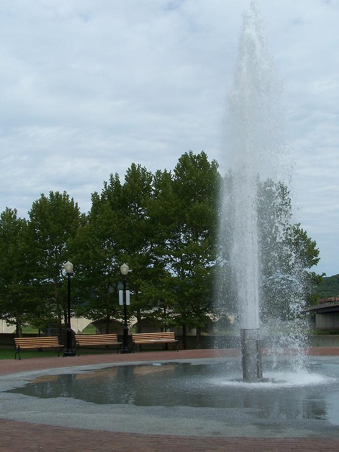 Park Fountain #1 Photograph by Lila Mattison