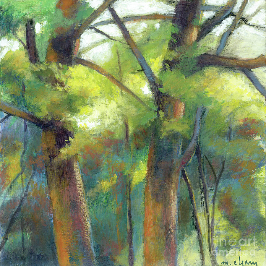 Park Walk 1 Painting by Melody Cleary