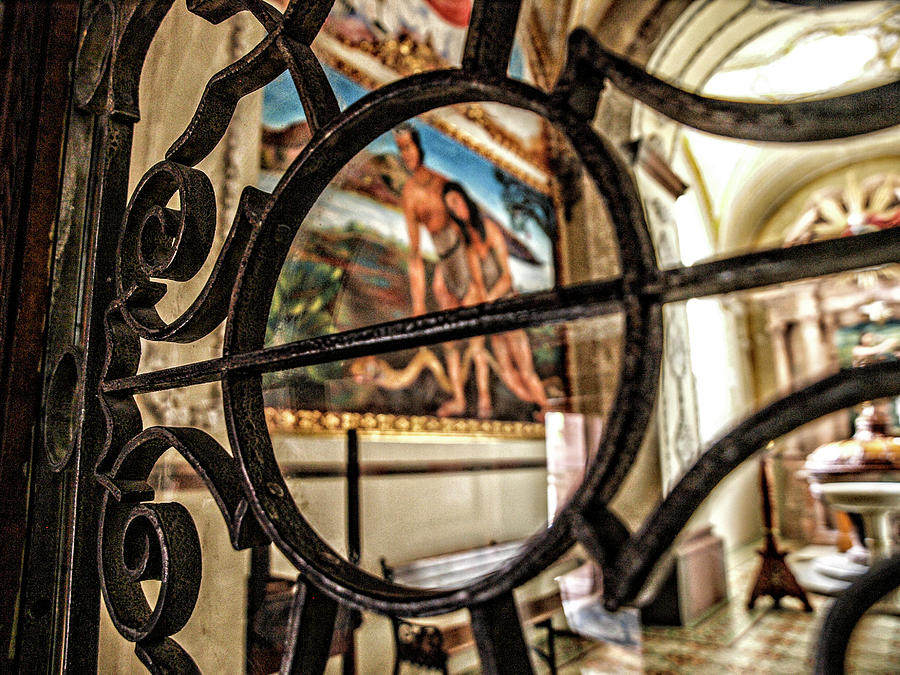 Inside Parroquia de San Miguel Arcangel Photograph by Rebecca Dru