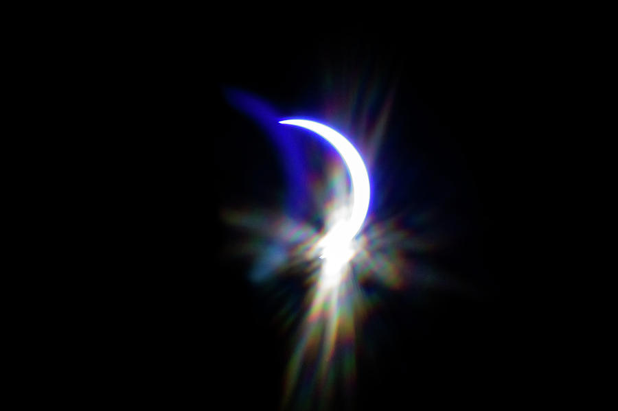 Partial Solar Eclipse Over South Carolina Usa #1 Photograph by Alex Grichenko
