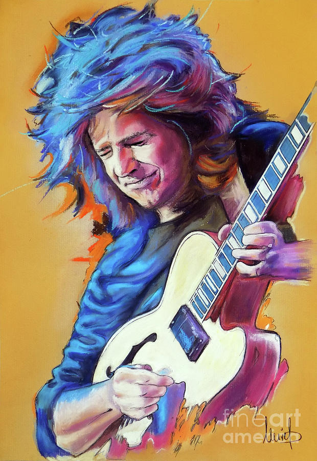 Pat Metheny #1 Mixed Media By Melanie D - Fine Art America