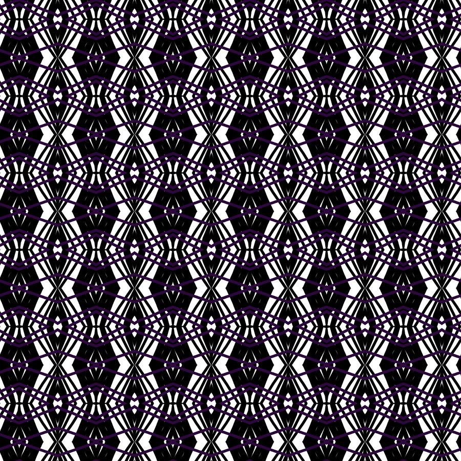 Pattern 148 by Kristalin Davis Digital Art by Kristalin Davis