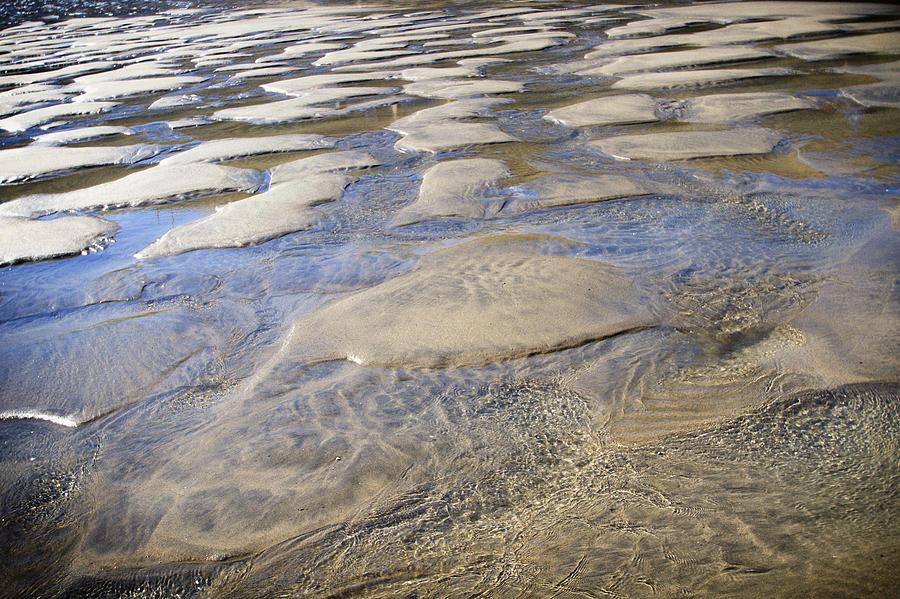 Patterns in the Sand I #1 Photograph by Shirley Mitchell
