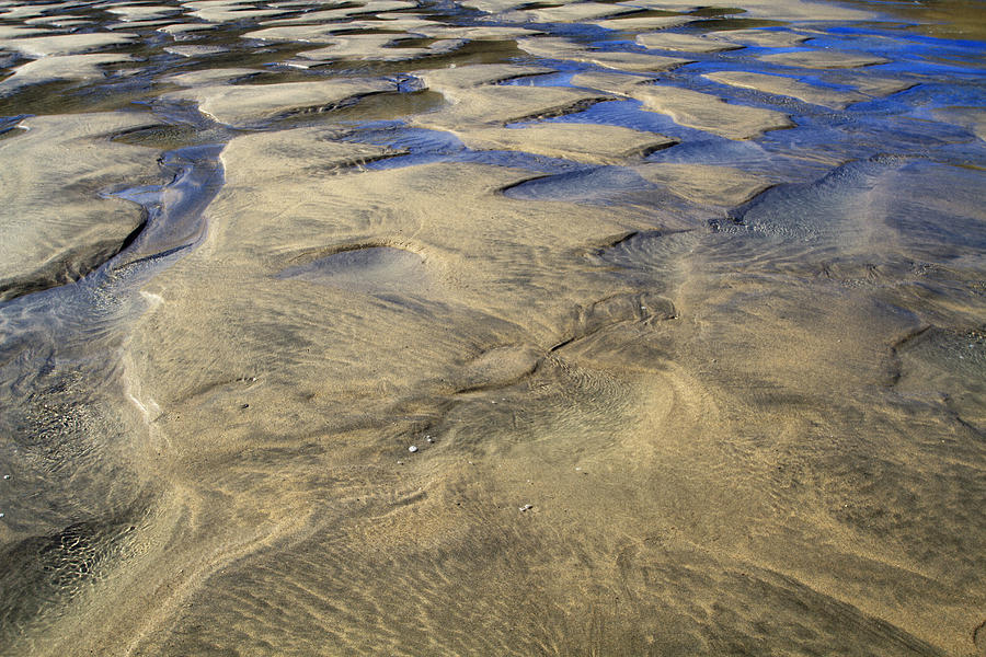 Patterns in the Sand III #1 Photograph by Shirley Mitchell