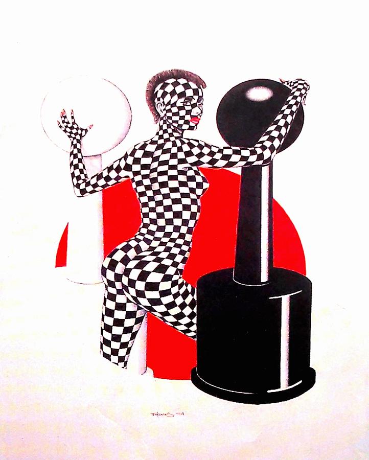 Chess Drawing - Pawns Of The Game by Jay Thomas II