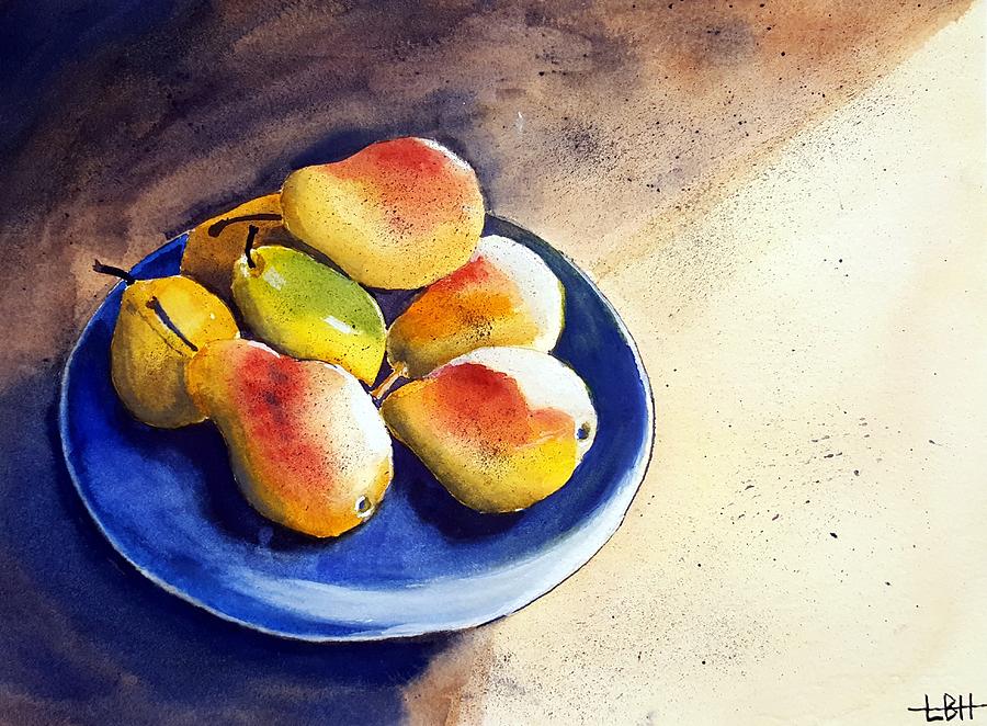 Pears #1 Painting by Bruce Holder