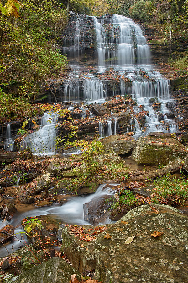 Pearsons Falls, North Carolina Photograph by David Courtenay | Fine Art ...