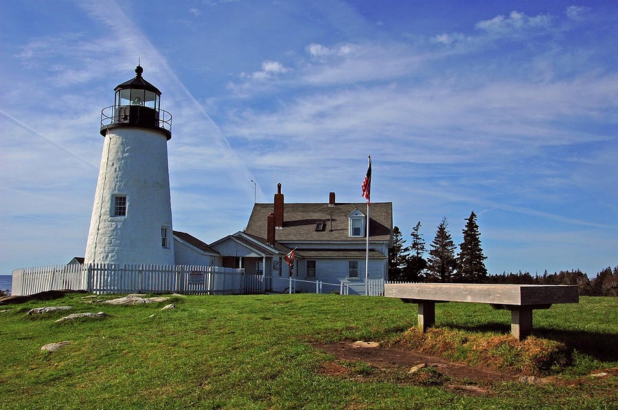 Pemaquid Point Light Station #1 Photograph by Ben Prepelka