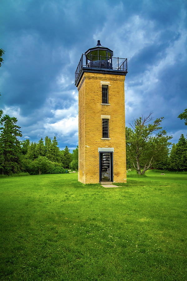 Peninsula Point Lighthouse #1 Photograph by Chuck De La Rosa