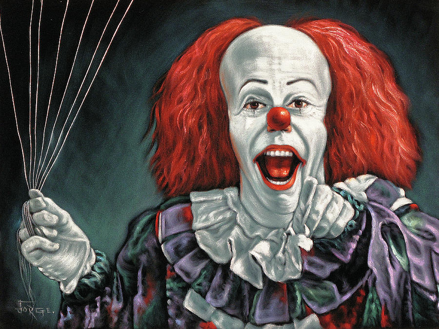 Pennywise original painting Painting Art & Collectibles