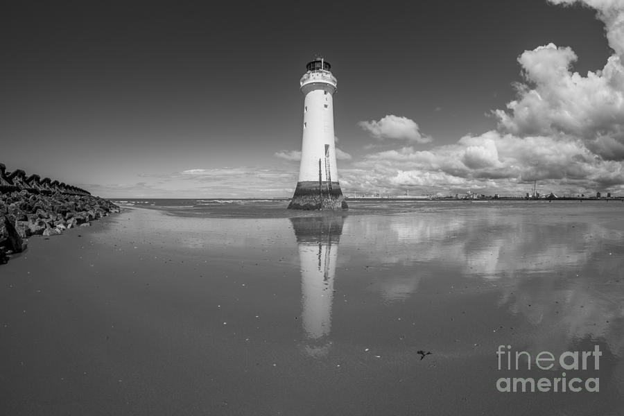 Perch Rock Lighthouse #1 Photograph by Ian Mitchell