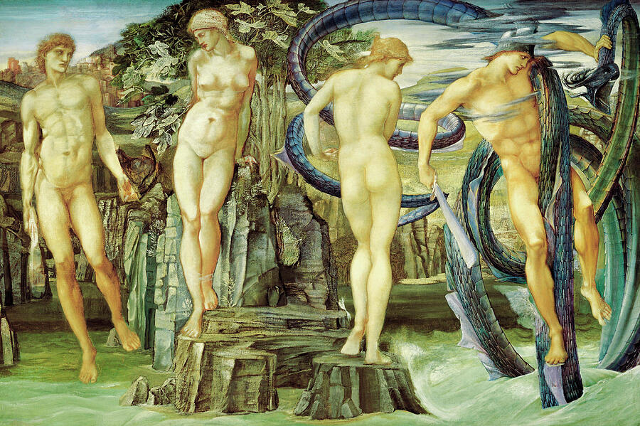 Perseus and Andromeda, from 1876 Painting by Edward Burne-Jones