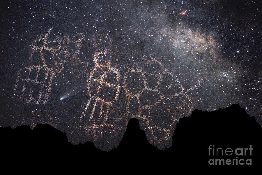 Petroglyph Photograph - Petroglyphs #2 by Frank Zullo