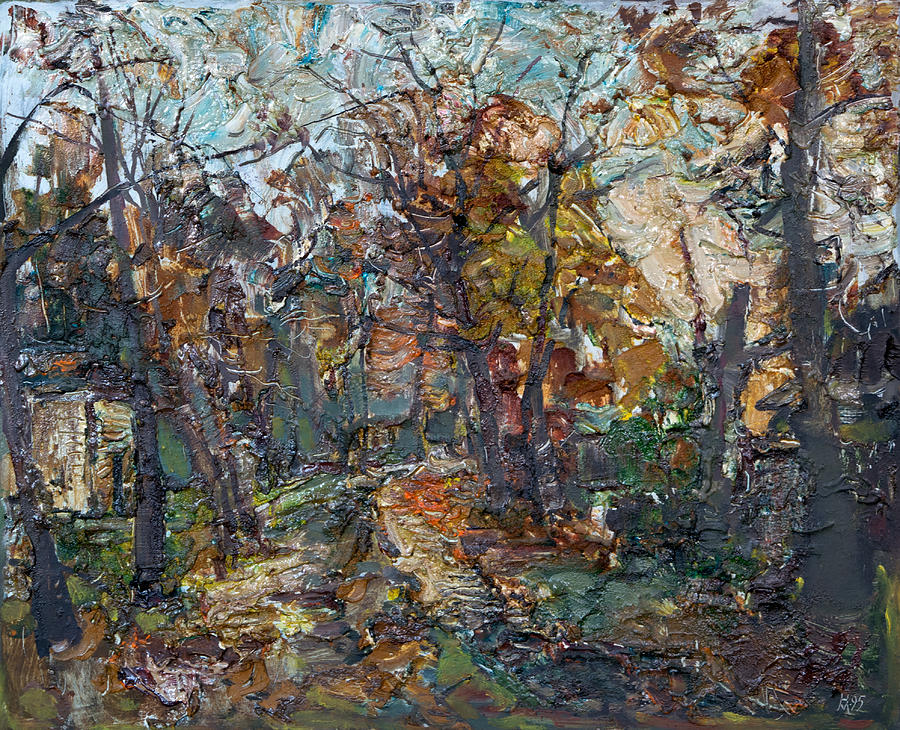 Impressionism Painting - Petrovsky Park #1 by Nikolay Malafeev
