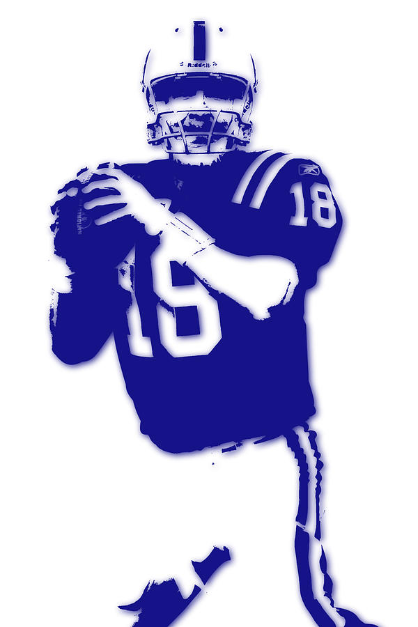 Indianapolis Colts Uniform #1 Coffee Mug by Joe Hamilton - Pixels