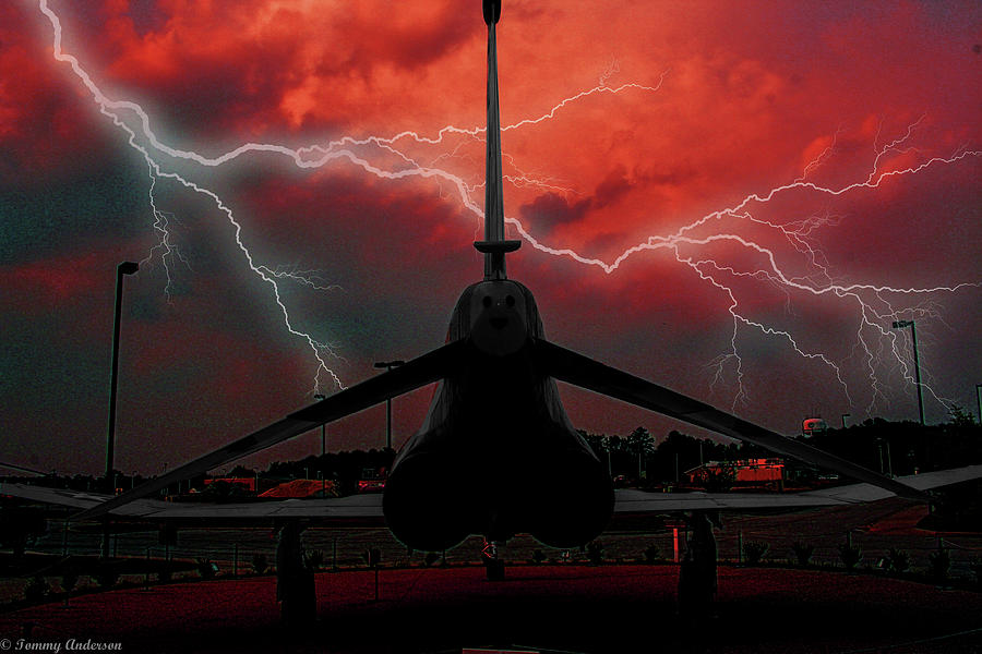 Phantom in the storm #1 Photograph by Tommy Anderson
