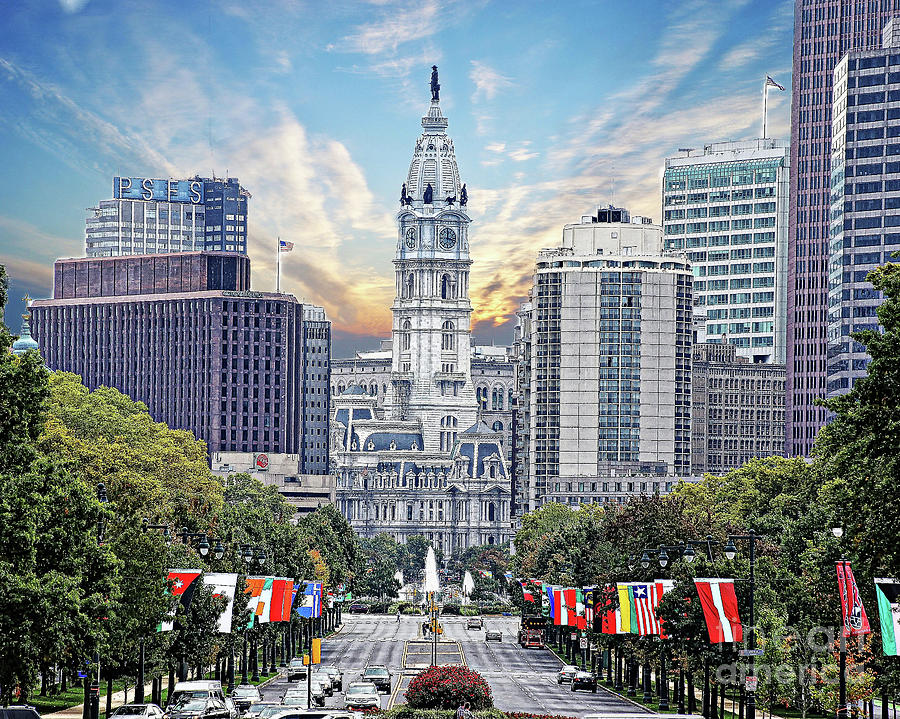 Philadelphia City Hall Photograph - Philadelphia City Hall 2 #1 by Jack Paolini