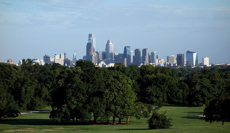 Philadelphia Skyline #1 Photograph by Gregory Grant