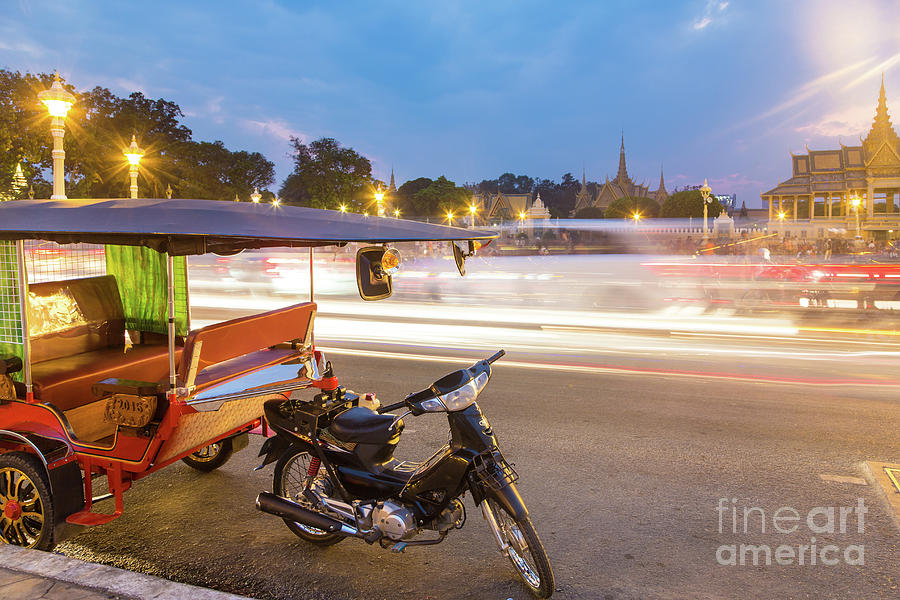 Phnom Penh Tuk Tuk #1 Photograph by Didier Marti