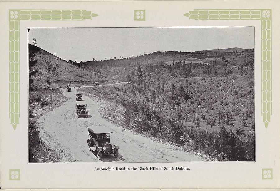 Photo of Black Hills From 1915 Travel Brochure Photograph by Chicago and North Western Historical Society