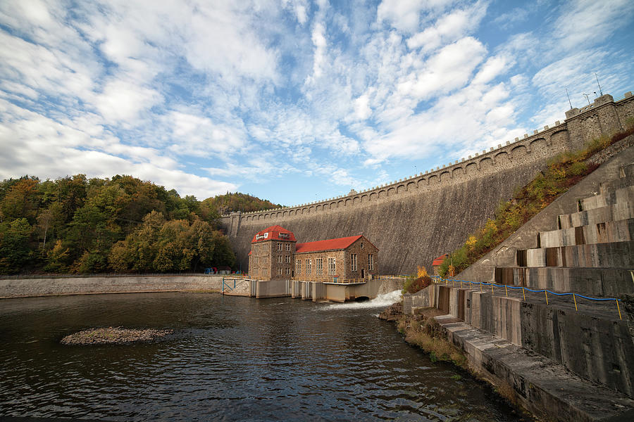 Pilchowice Dam in Poland #1 Photograph by Artur Bogacki