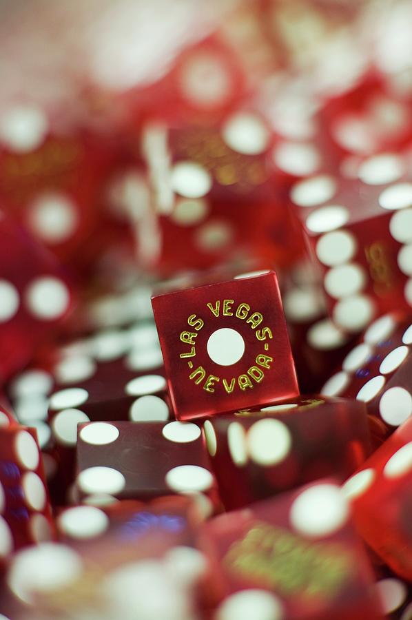 Pile Of Dice At A Casino, Las Vegas, Nevada Photograph by Christian Thomas Pile Of Dice At A Casino, Las Vegas, Nevada Photograph by Christian Thomas