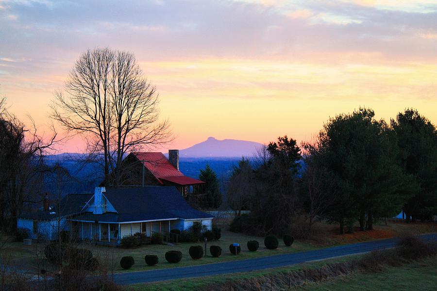 Pilot Mountain Overlook Photograph By Kathryn Meyer | Fine Art America