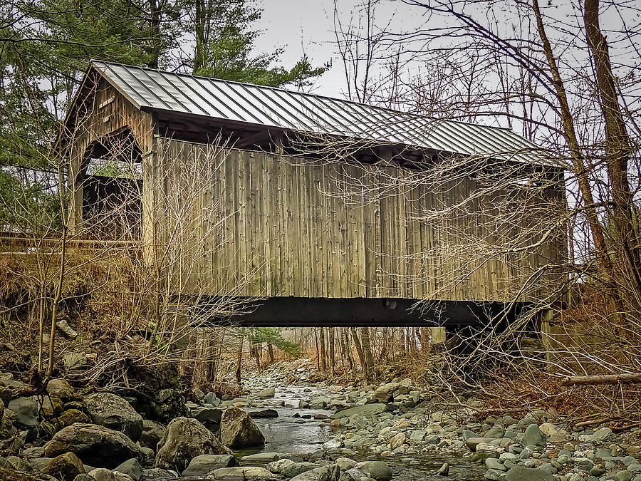 Pine Brook Bridge #1 Photograph by Robert Mitchell