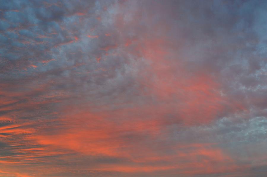 Pink and Blue Sky  #1 Photograph by Lyle Crump