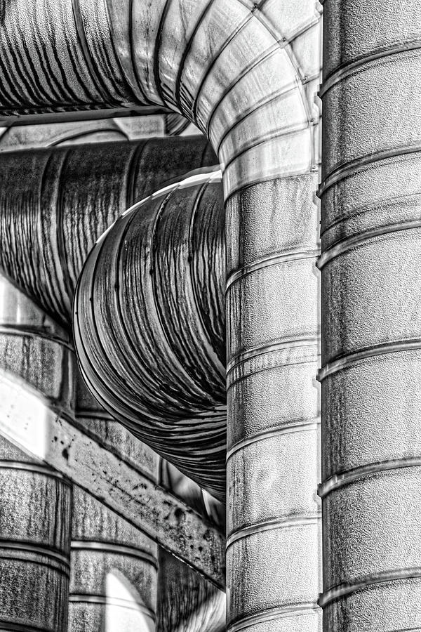 Pipes #1 Photograph by Stewart Helberg