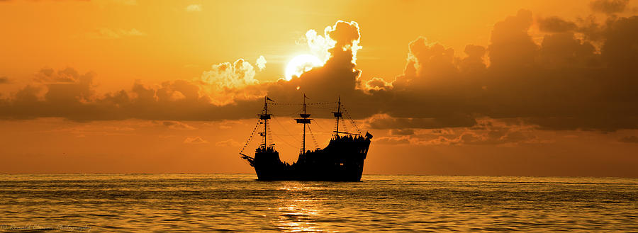 Pirates in Sight Panoramic Photograph by Ronald Chacon - Pixels