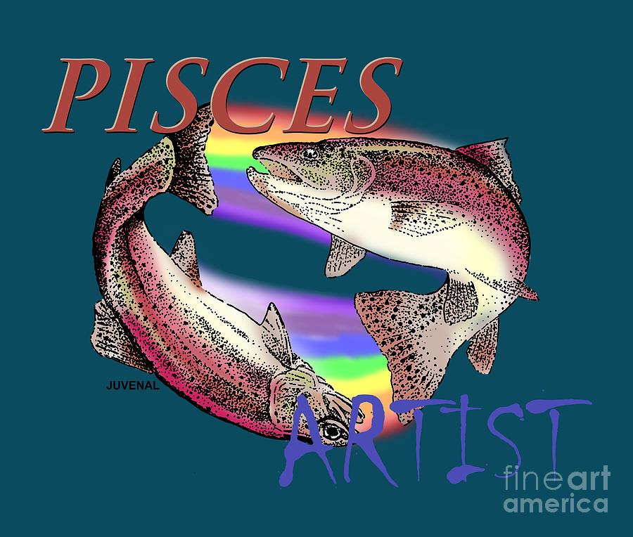 Pisces Artist Drawing